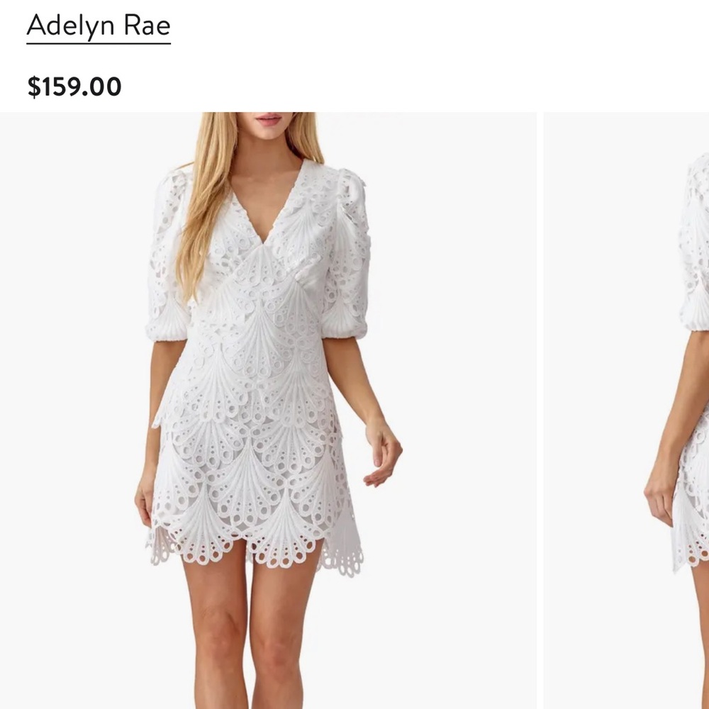 White dress